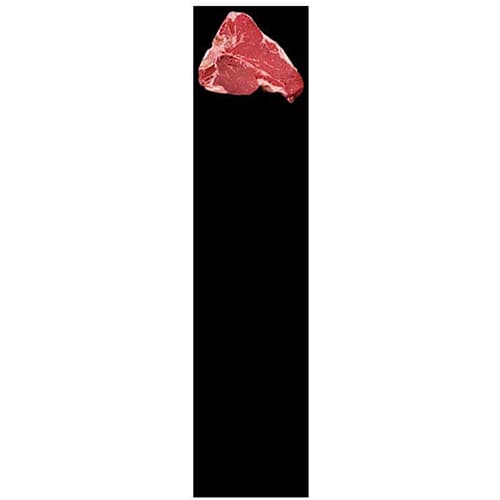 8" x 30" 40# BlackTreat® Steak Paper Sheets - Image 1