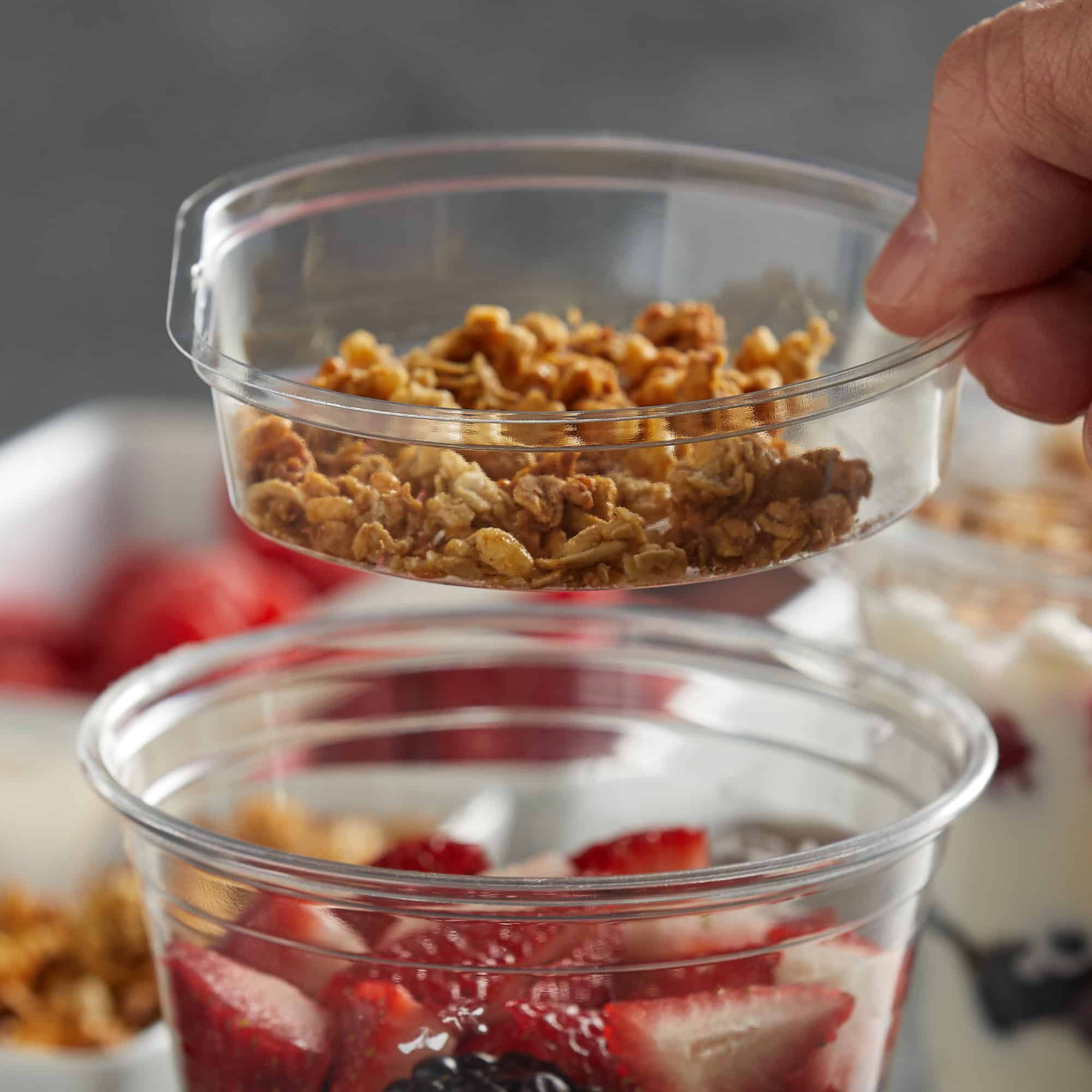 4 oz Recyclable Parfait Insert, Wide - Image 1
