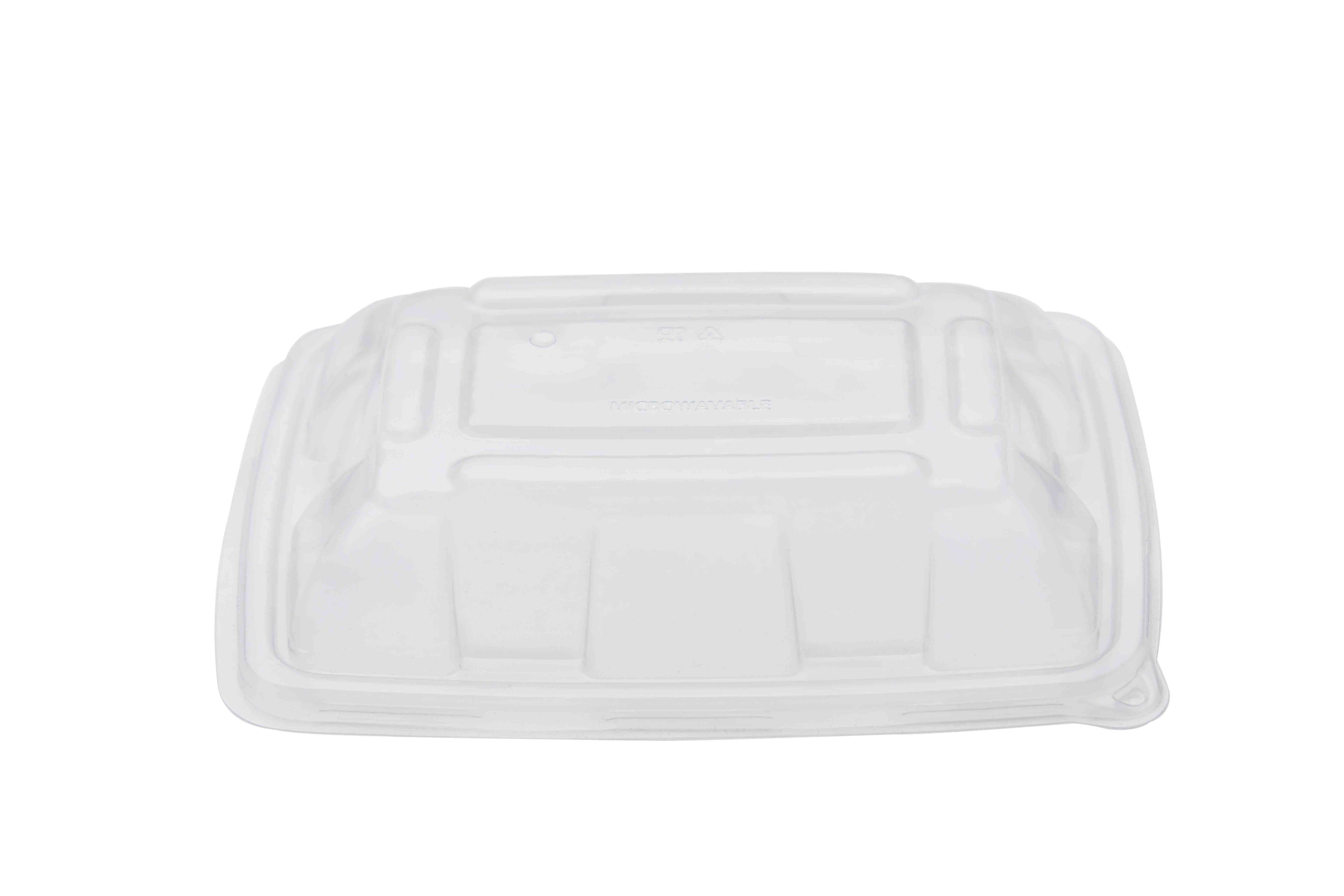 Clear Dome PP Lid - fits 9x6 Sabert Containers
