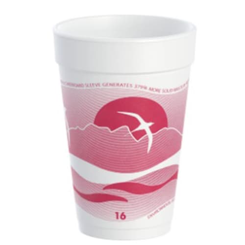 Dart 16J16H 16 oz. Horizon Foam Cup - Image 1