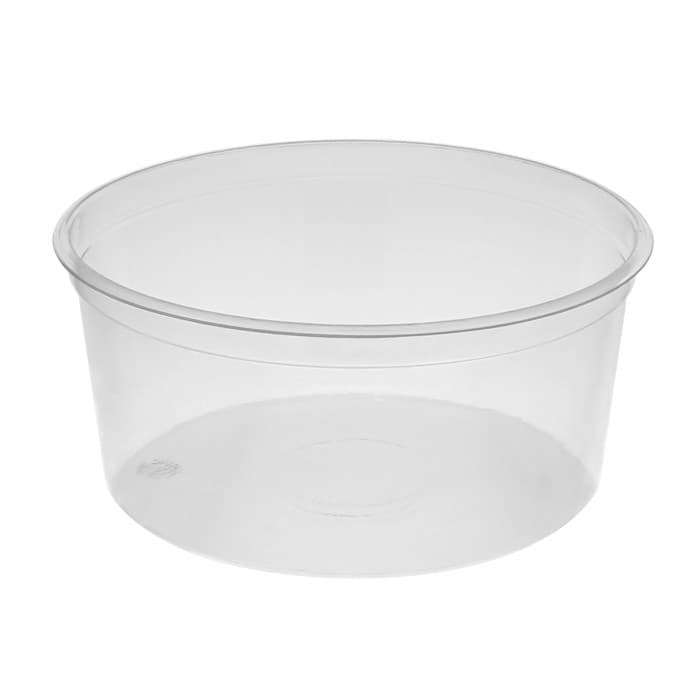 Southern Champion 6" x 4 3/4" x 2 1/2" White Microwavable Folded Paper #8 Take-Out Container - Image 1