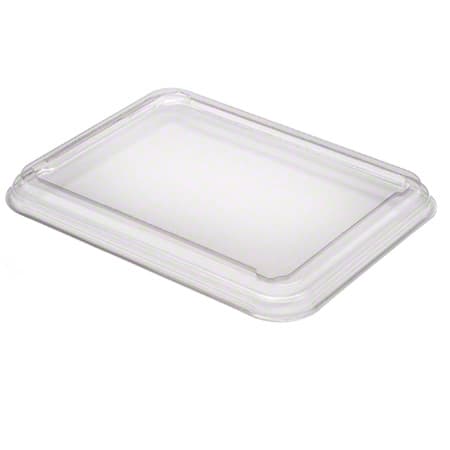 Clear PET Lid – fits 12-25 oz CPET Food Containers - Image 1