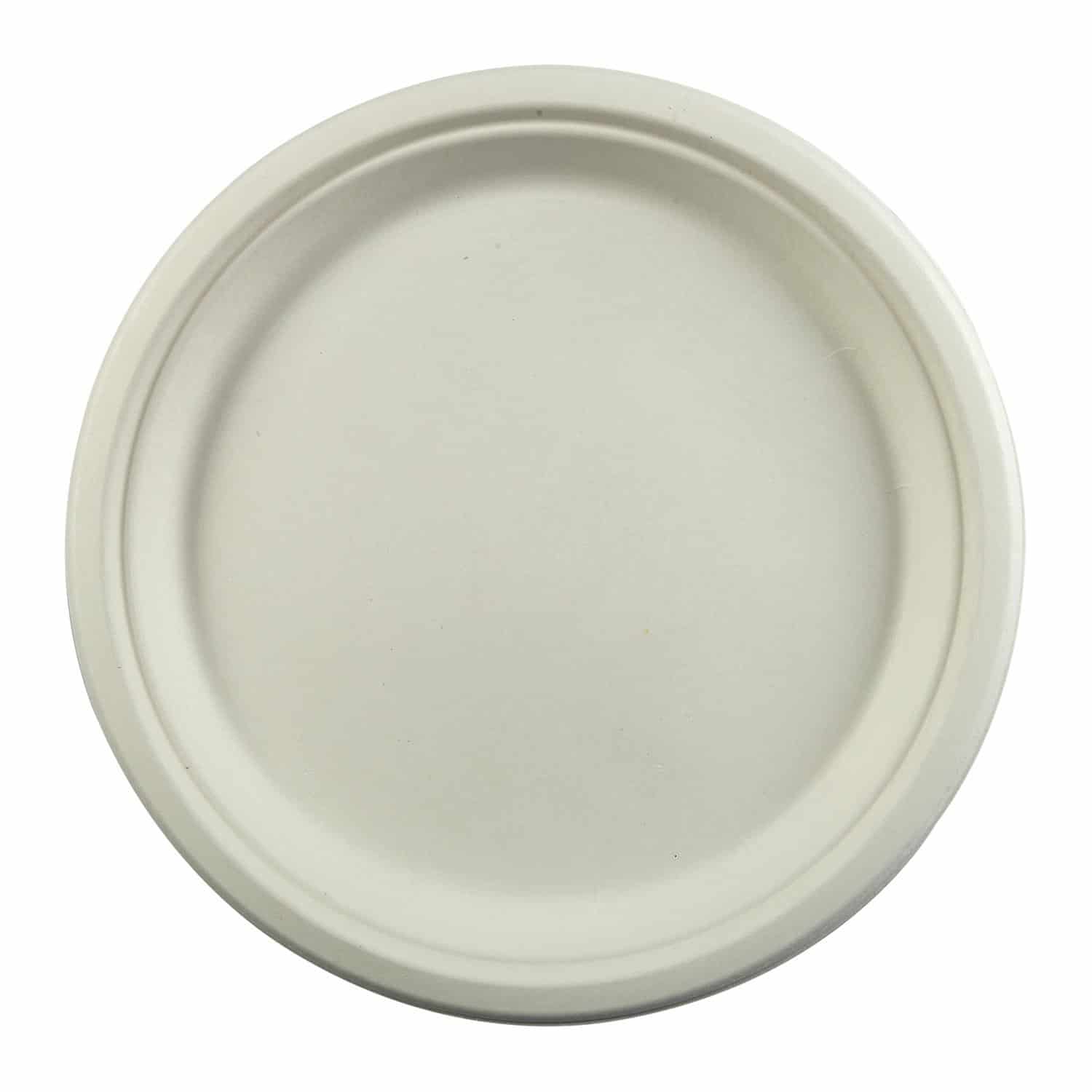 10" Round Fiber Plate