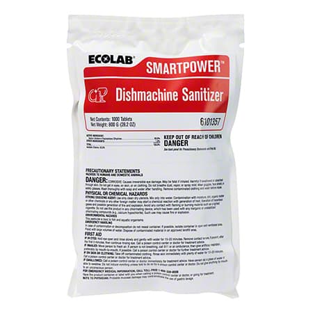 Ecolab Smartpower™ Solid Sanitizer Tablets