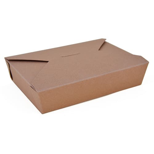 #2 Paper Folded Carton, Brown Kraft - Image 1