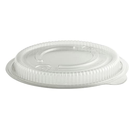 Flat PP Lid - fits 32-48 oz Round PP Bowls