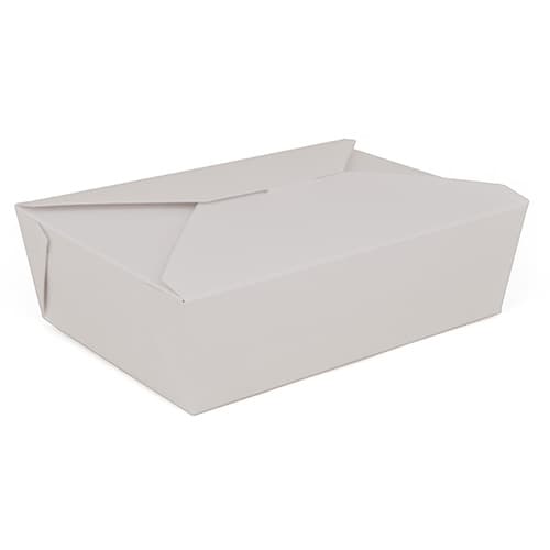#3 Paper Folded Carton, White - Image 1