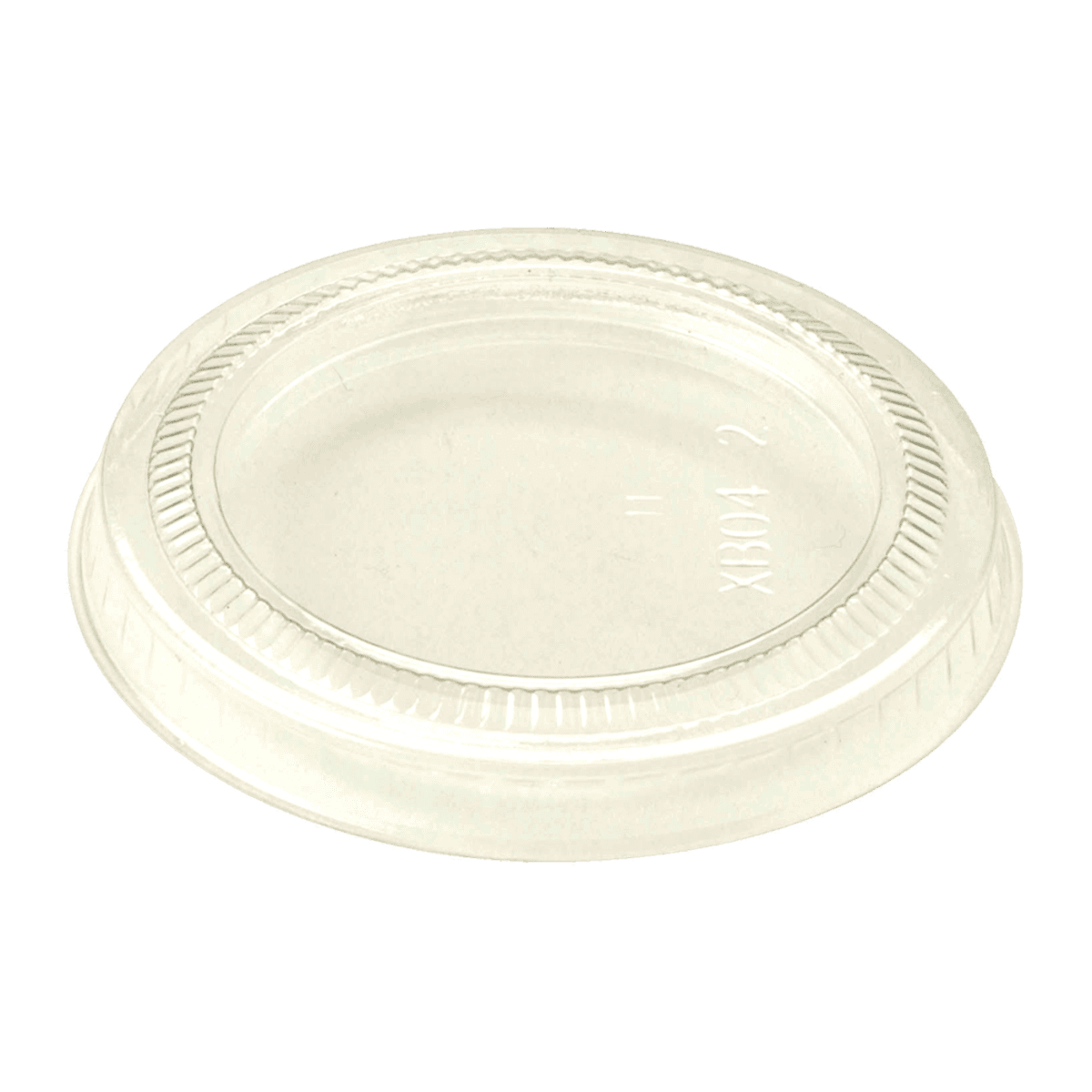 LID PLA - 2 oz Portion Cup, Clear - Image 1