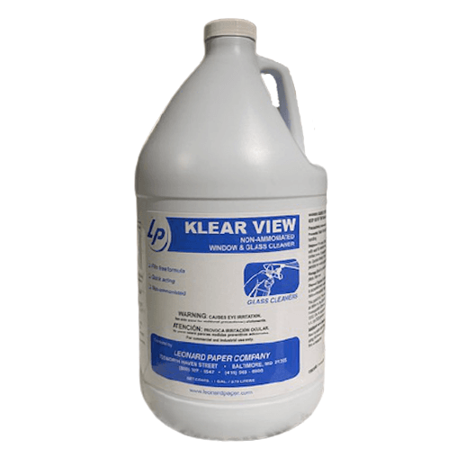 Klear View Non-Ammoniated Window & Glass Cleaner Gallon