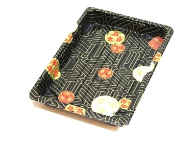 Small Sushi Tray Container and Lid - Combo Pack - Image 1