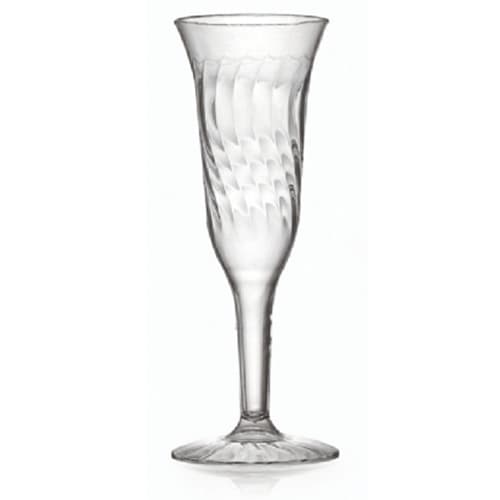 5 oz Clear 1-Piece Champagne Flute, PS - Image 1