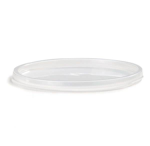 Clear PP Lid - fits 8-32 oz Round PP Deli Containers - Image 1