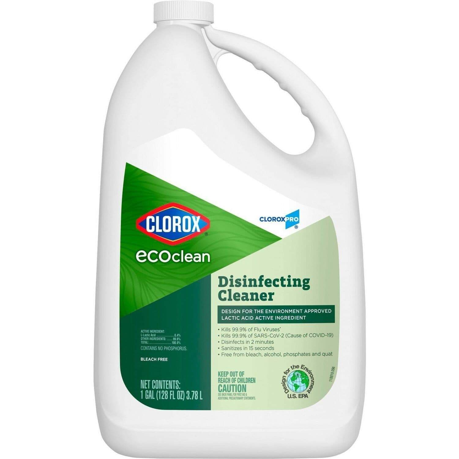 Clorox EcoClean™ Disinfecting 1-Gallon Cleaner Refill