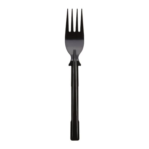 GP Pro Dixie Ultra® Smatstock® Black Series-T Polystyrene Plastic Fork Refill - Image 1