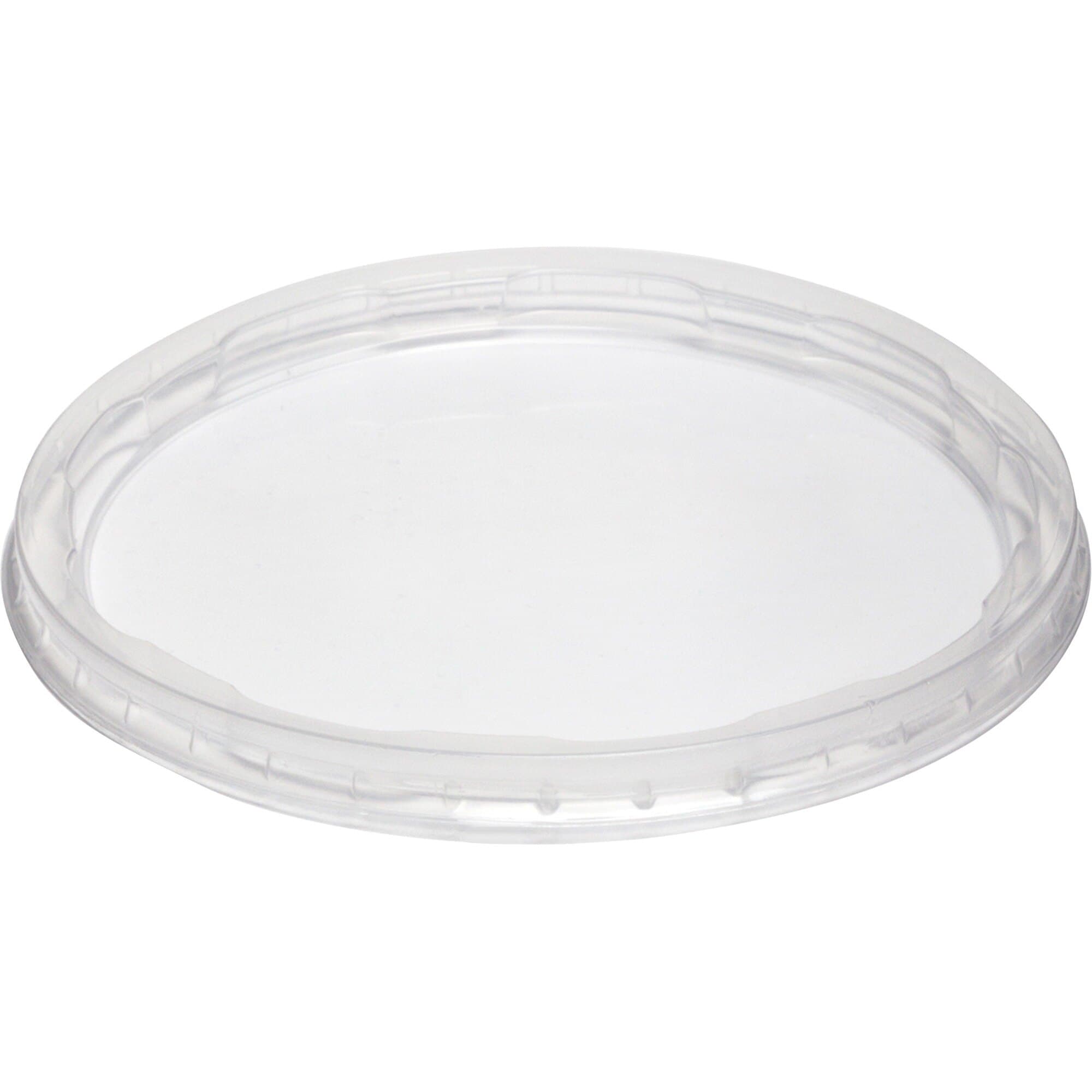 WNA Microwavable Clear Deli Lid Recessed Fit - Image 1