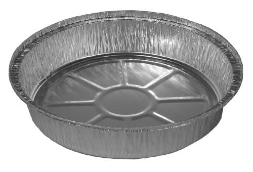 7" Round Foil Container - Image 1