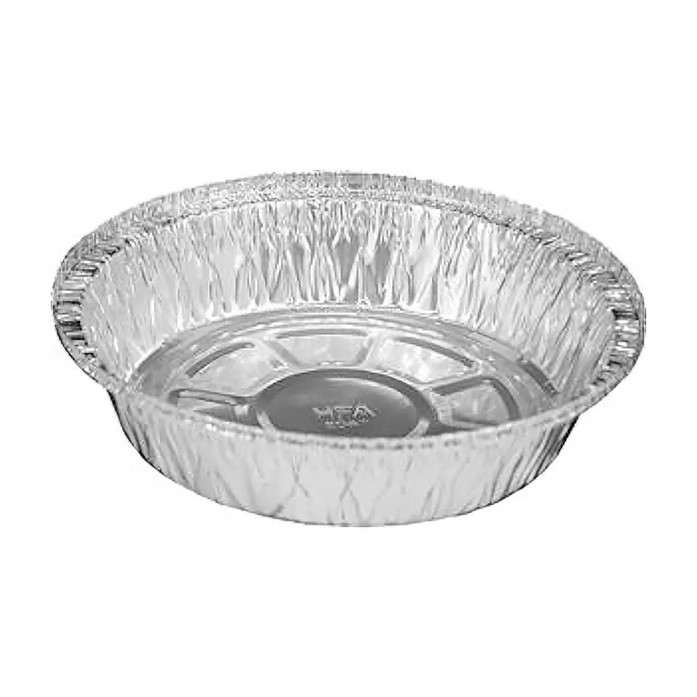 7" Round Foil Container