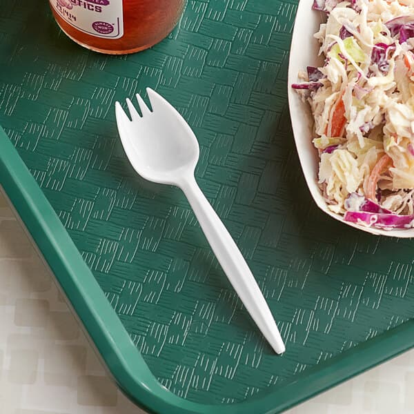 6" Plastic Spork - Image 1