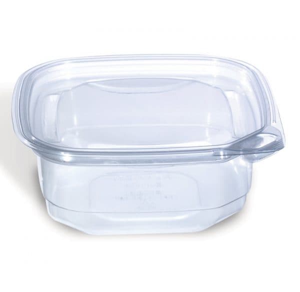 Placon Evolutions® 8 oz Clear Tamper-Evident Square Deli Base