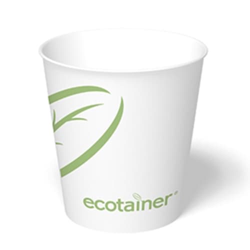 10 oz Compostable Paper Hot Cup - Image 1