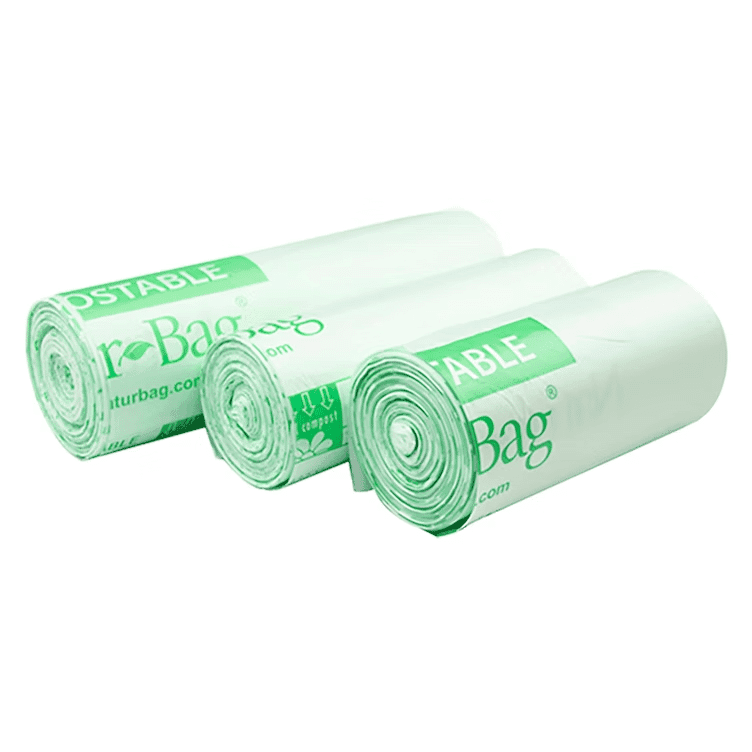 64 Gallon Compostable Can Liner, 47×60″, .9 mil