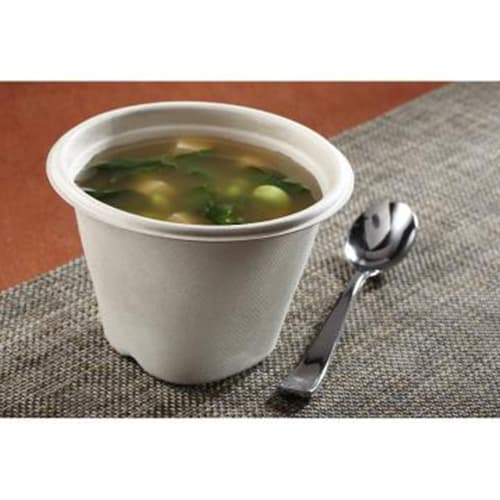 16 oz Round Fiber Bullet Bowl - Image 1