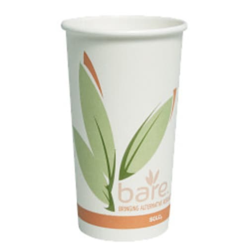 Bare by Solo 420RC-J8484 Eco-Forward PCF 20 oz. Paper Hot Cup - Image 1