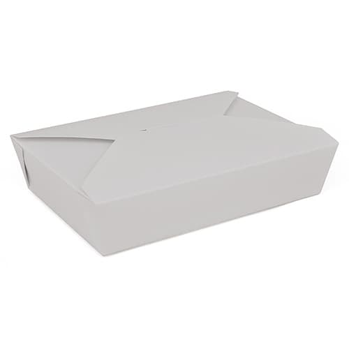 #2 Paper Folded Carton, White - Image 1