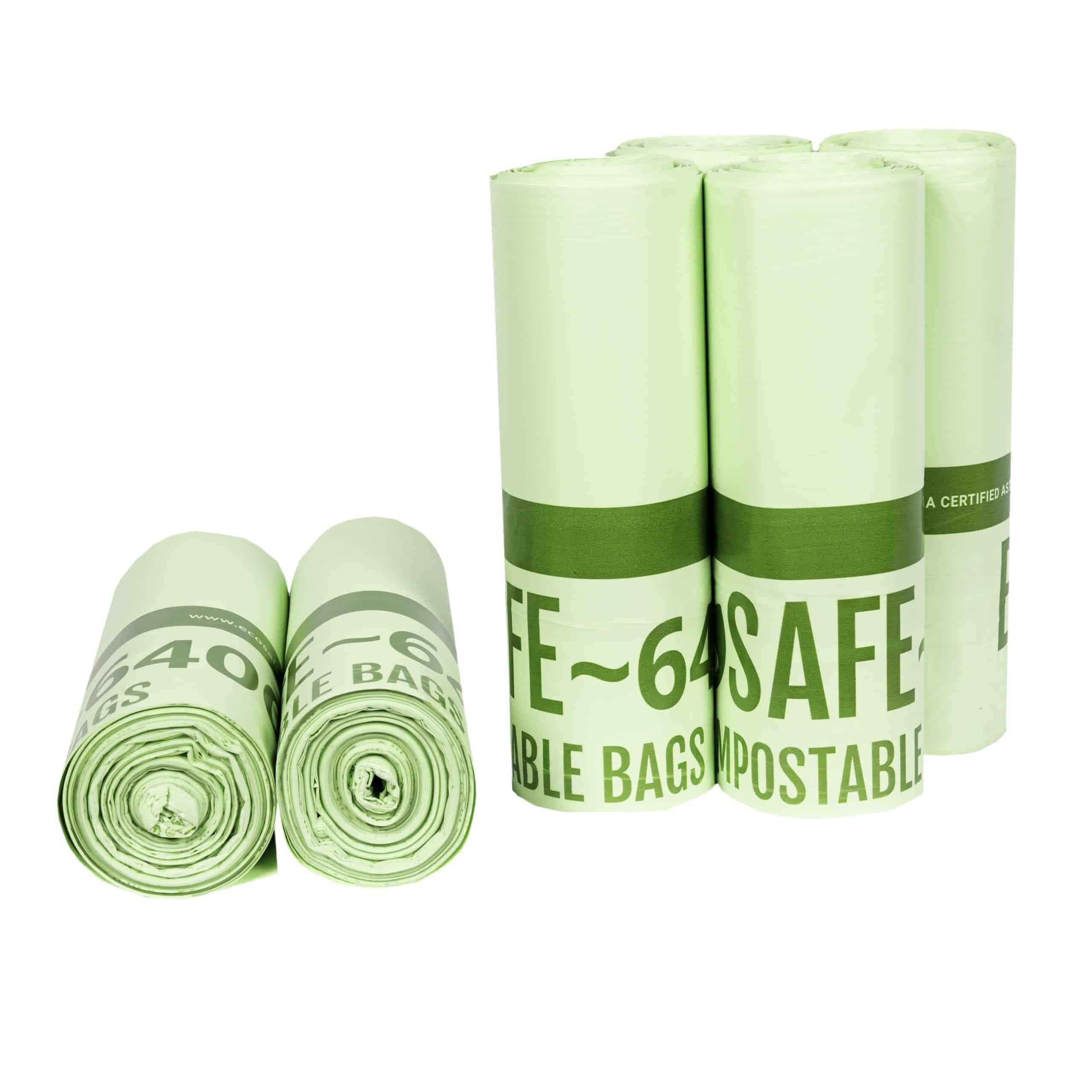 45 Gallon Compostable Can Liner, 35x50, 0.85 mil