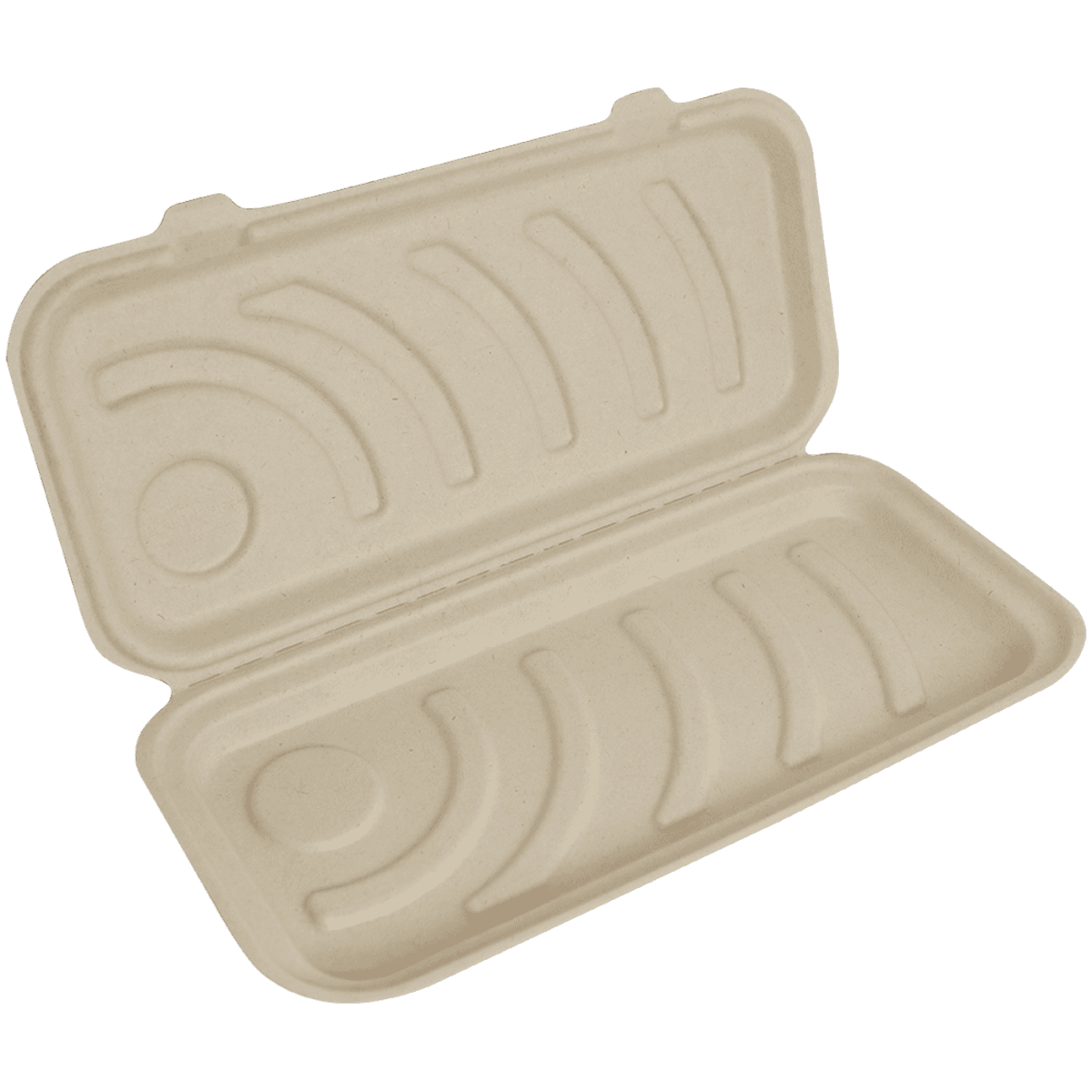 13.5" x 6.5" Fiber Flatbread Box - Image 1