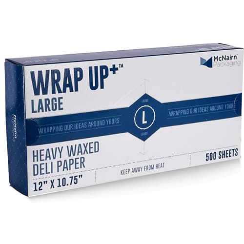 McNairn 12" x 10 3/4" Wrap Up + Large Interfolded Deli Sheets - Image 1