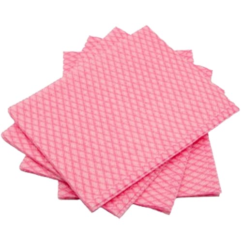 Shore Manufacturing 8303 11.5" x 24" Pink Standard-Duty Foodservice Wet Wiper - Image 1