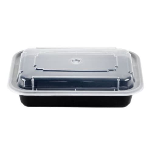 16 oz Rectangle PP Food Container Combo Kit - Image 1