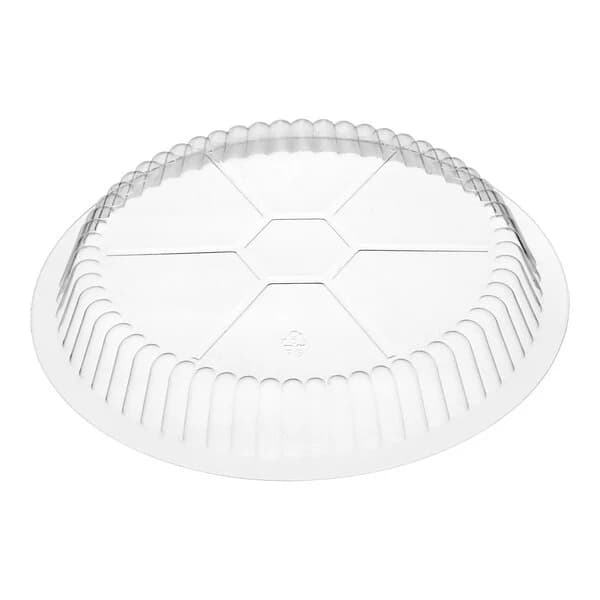 Dome PET Lid - fits 7" Round Foil Container
