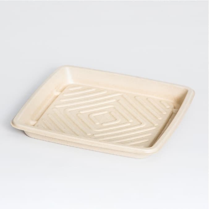 10.7" Square Fiber Platter - Image 1