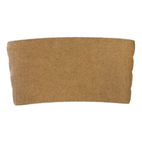 10-24 oz. Natural Kraft Coffee Cup Sleeve - Image 1