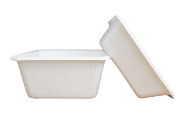 32 oz Rectangular Fiber Tray, 7x5