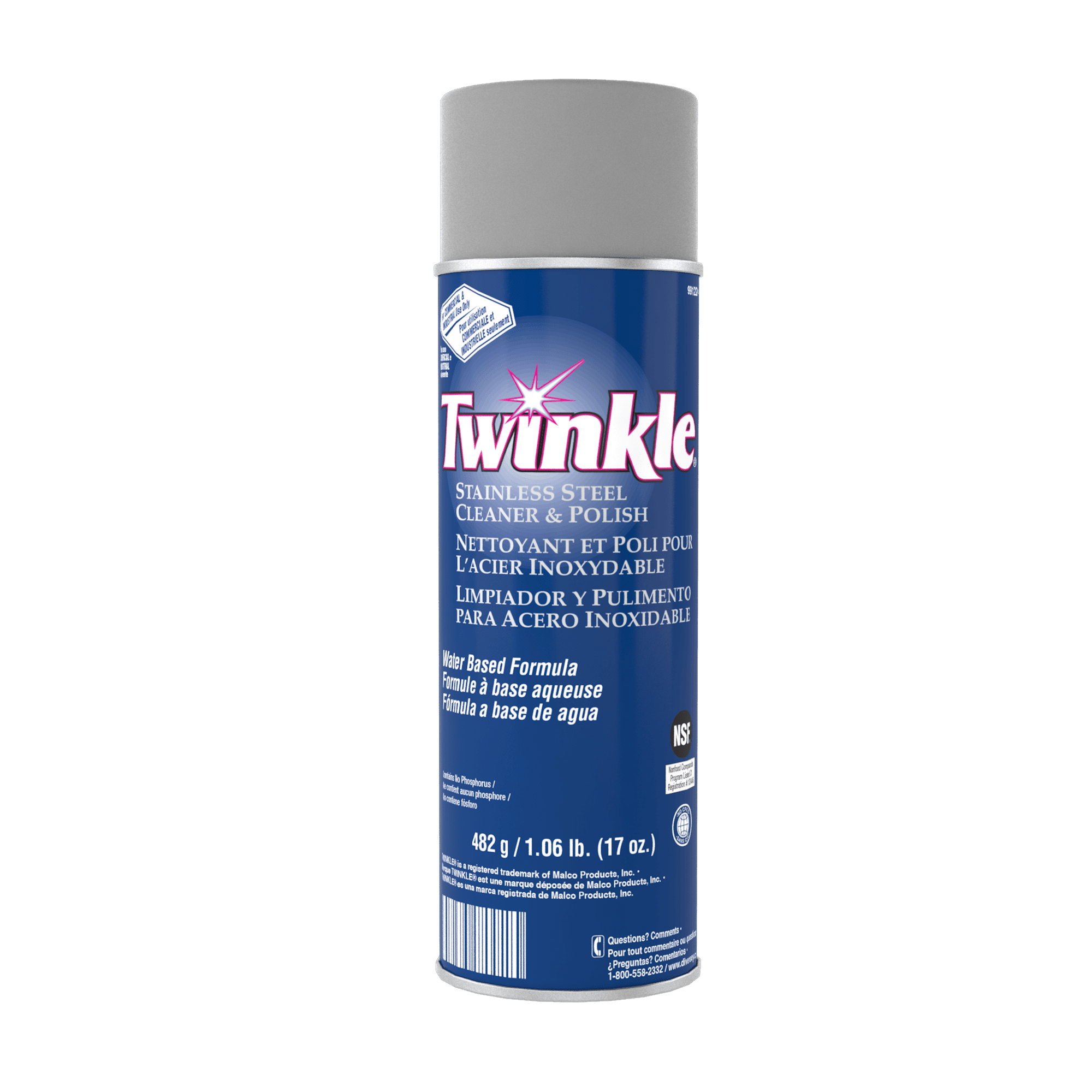 Twinkle® 17 oz Stainless Steel Cleaner & Polish - Image 1
