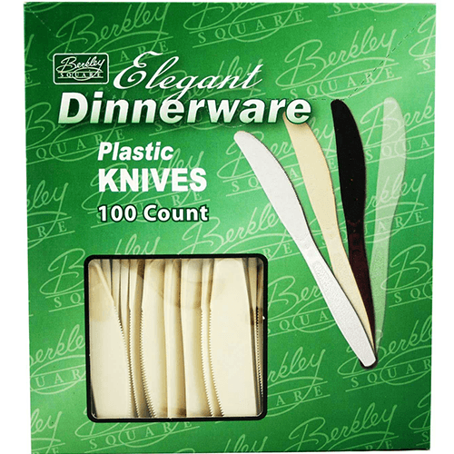 Berk Heavy Weight Almond Boxed Polystyrene Bulk Knives - Image 1