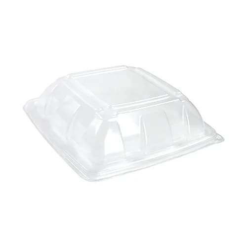 Dome PP Lid - fits 32-48 oz Square Pulp Bowls