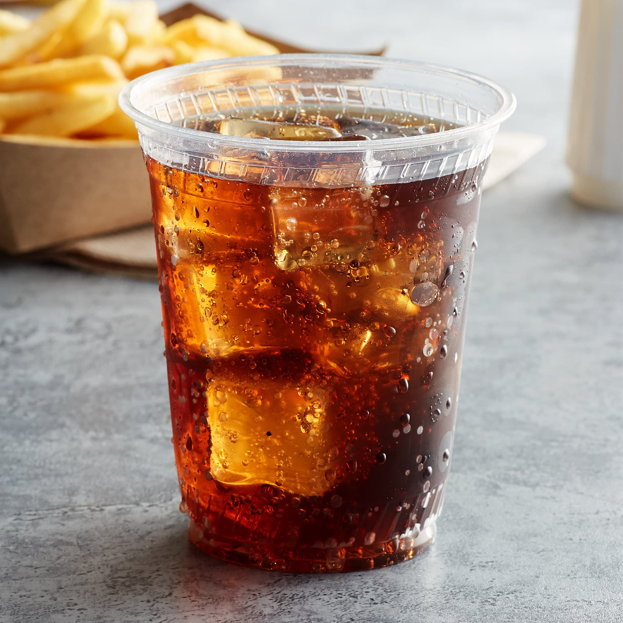 12/14 oz Clear Compostable Cold Cup - Image 1