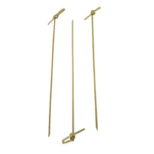 Rofson BFP730 7" Eco-Friendly Knot Bamboo Food Pick