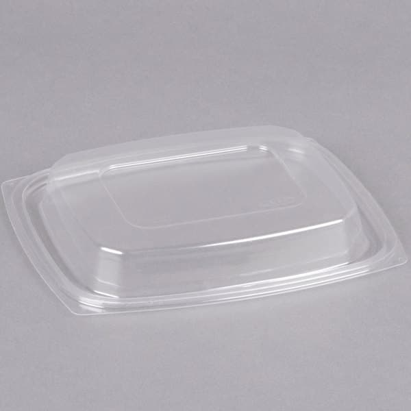 Dart ClearPac Clear Snap-On Dome Lid for 24 and 32 oz. Plastic Containers - Image 1