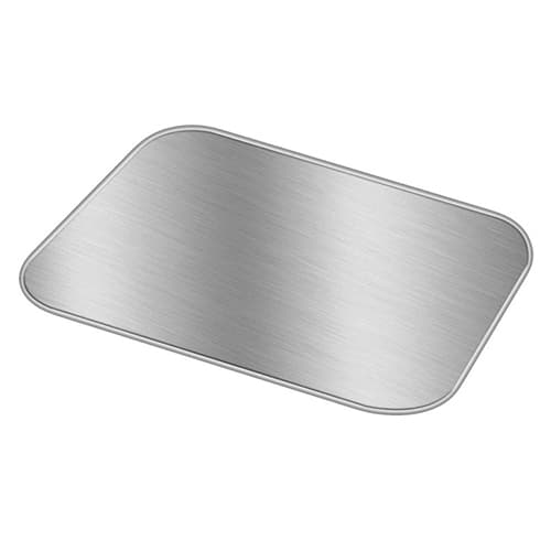 Board Foil Lid - fits 15 oz Rectangle Foil Food Container - Image 1