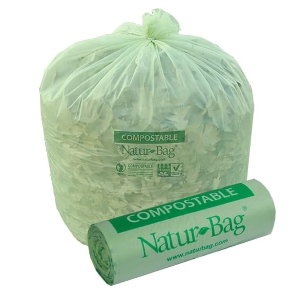 35 Gallon Compostable Can Liner, 1 mil