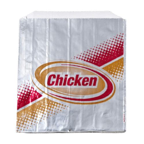 Brown Paper Goods Printed Chicken Foil Bag - Image 1