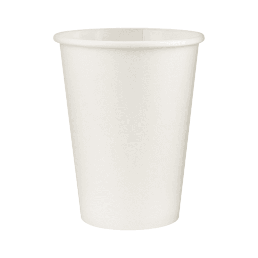 12 oz Paper Hot Cup, White