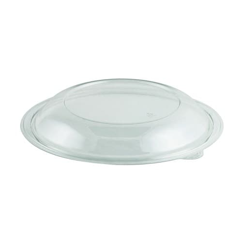 Clear PET Lid, Dome - fits 32-48 oz Clear Bowls