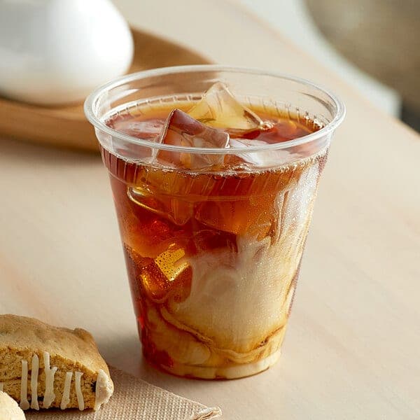 12 oz Clear Cold Cup, Squat - Image 1