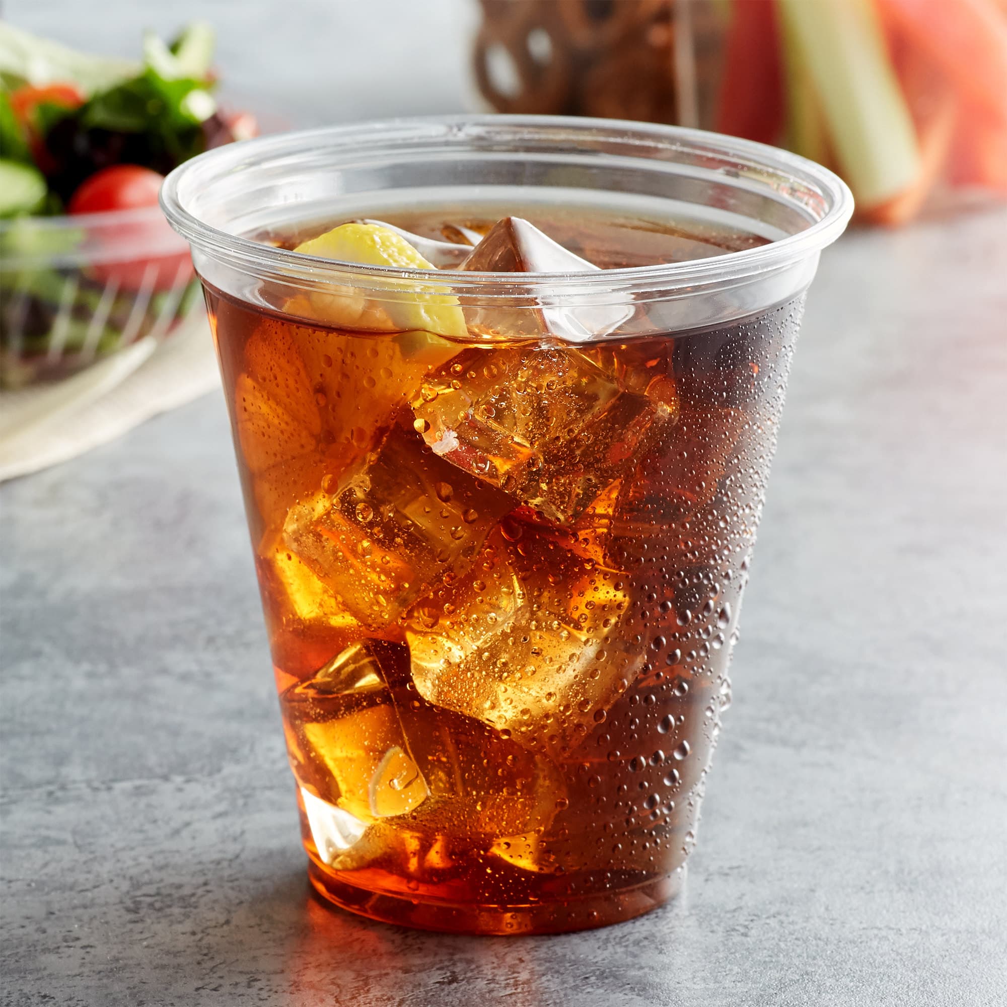Solo UltraClear TP12S 12 oz. Clear PET Plastic Squat Cold Cup